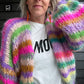 Knitting Kit – MYPZ Short Chunky Mohair Cardigan Aurora No.15 (ENG-NL)