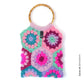 Crochet pattern - MYPZ starburst hexagon bag Milano