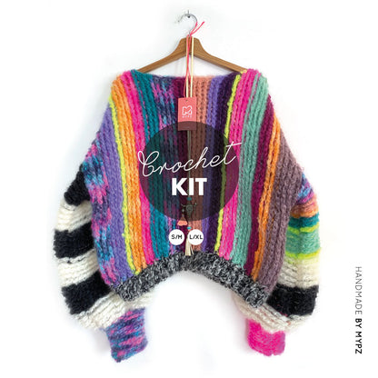 MYPZ statement sweater crochet kit