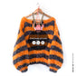Knit pattern – MYPZ Basic Chunky Mohair Pullover Orange-black for beginners NO.15 (ENG-NL-DE)