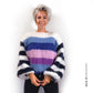 MYPZ striped mohair pullover NO9