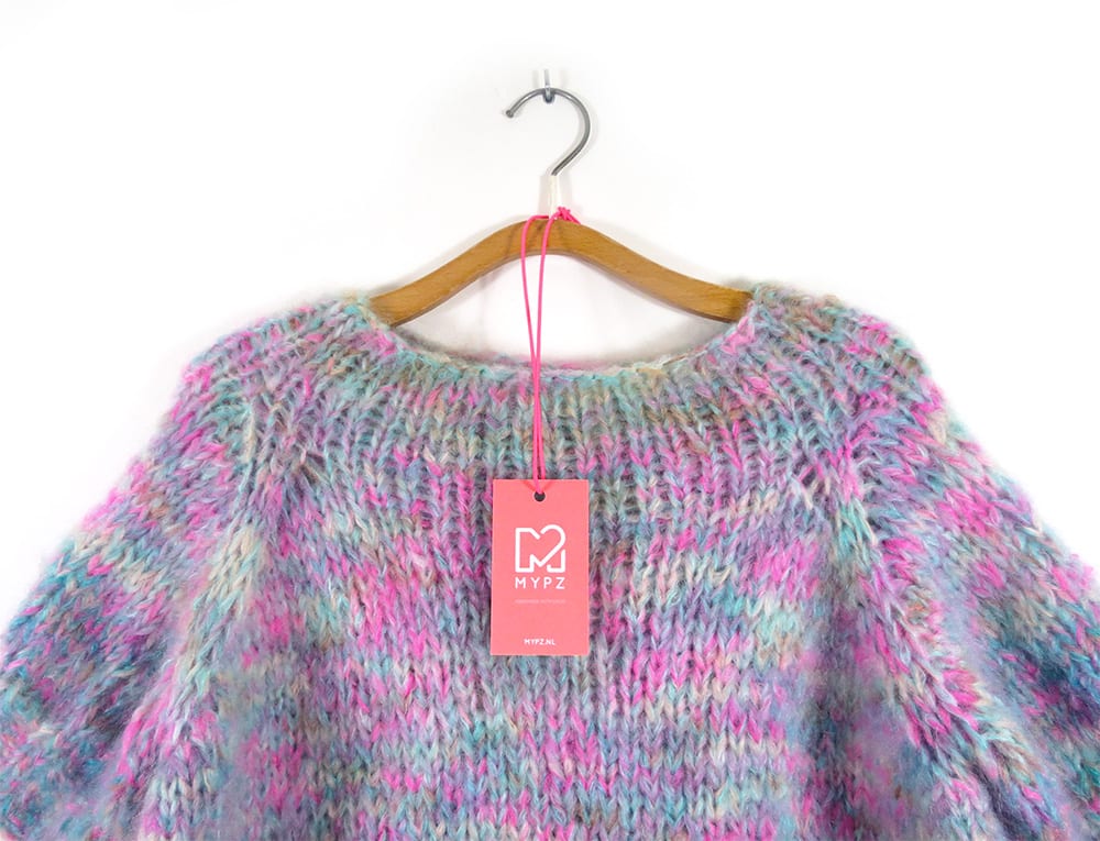 MYPZ chunky raglan jumper SM-ML-XL