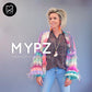MYPZ Short Chunky Mohair Cardigan Mixed