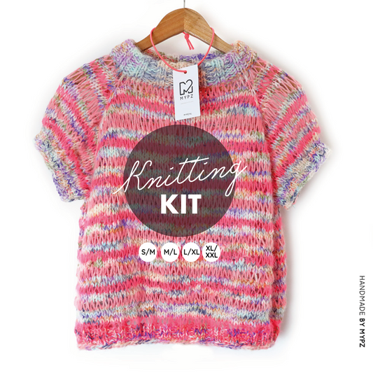Knitting Kit – MYPZ Coral Top No.6 (ENG-NL)